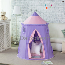 Purple Lovely Teepee Girls Princess Castle Playhouses
