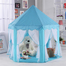 Portable Princess Castle Play Tent With Led Light