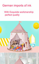 Children home little Indian Tent