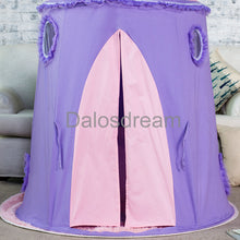 Purple Lovely Teepee Girls Princess Castle Playhouses