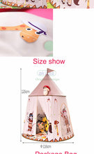 Children home little Indian Tent