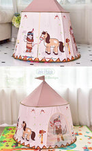 Children home little Indian Tent