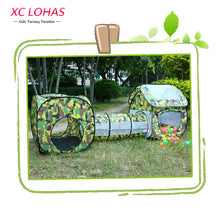 3 in 1 Camouflage Shuttle Tunnel Waterproof