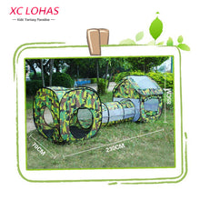 3 in 1 Camouflage Shuttle Tunnel Waterproof