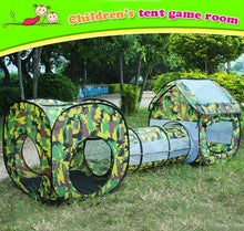 3 in 1 Camouflage Shuttle Tunnel Waterproof