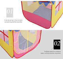 Foldable Outdoor Indoor Cartoon Tent Castle