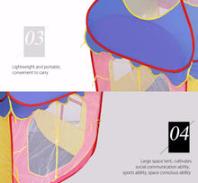 Foldable Outdoor Indoor Cartoon Tent Castle