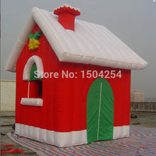 Toy house inflatable Christmas house for Christmas festival