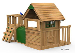 Play House With Toddler Tunnel