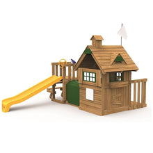 PLAY HOUSE W/ TODDLER TUNNEL & SLIDE