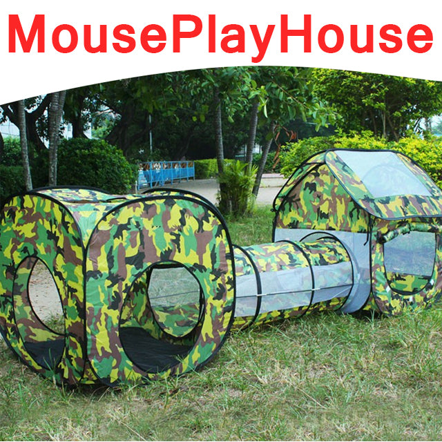 3 in 1 Camouflage Shuttle Tunnel Waterproof