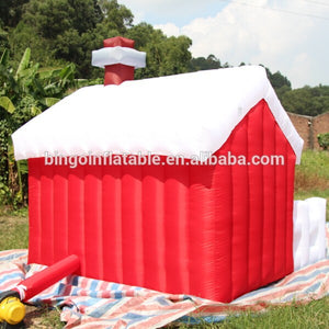 Toy house inflatable Christmas house for Christmas festival